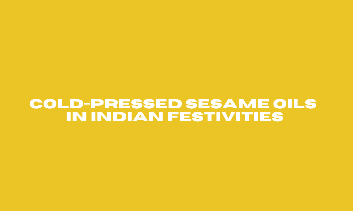 Cold-Pressed Sesame Oil