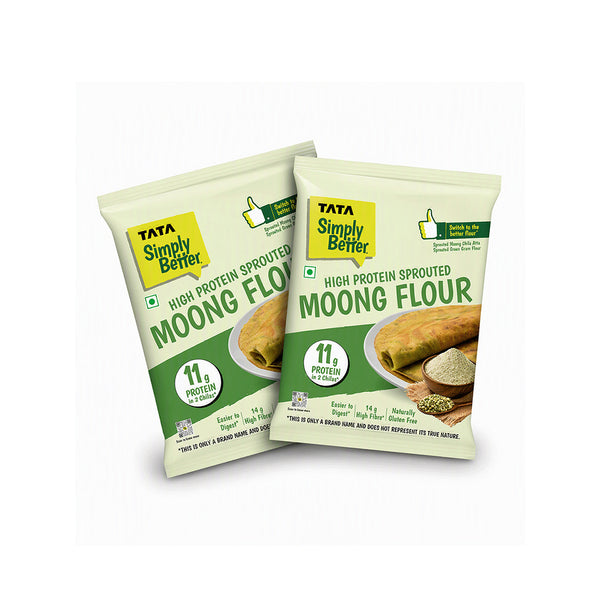 Tata Simply Better Sprouted Moong Flour 200g x Pack of 2 - 400gm