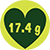 17.4g Protein