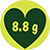 8.8g Protein