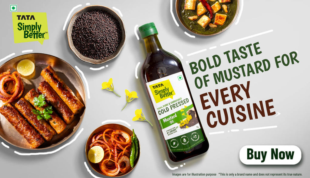 Bold taste of mustard for every cuisine with cold pressed mustard oil